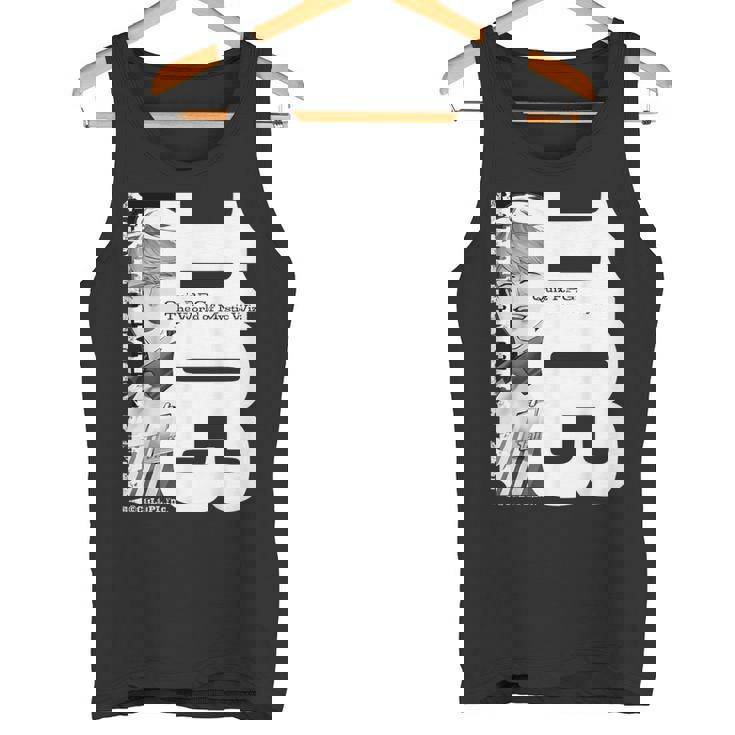 黒猫のウィズ 推じさんの日店長（あだ名） タンクトップ