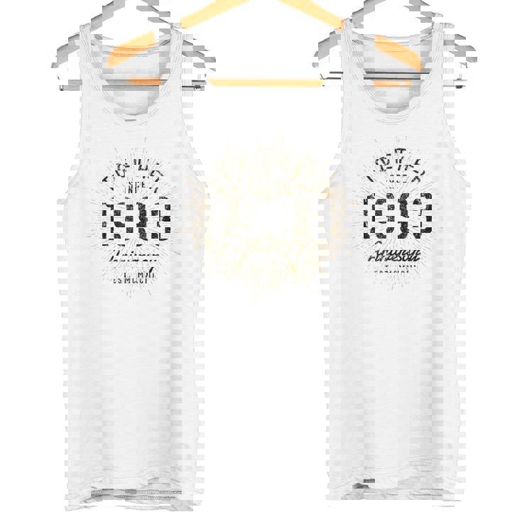 1993年から一緒にいるカップルの記念日のデザイン タンクトップ