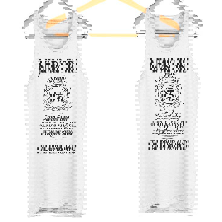 Im 1月ガール 1975年 1月生まれ 1975年 1月少女 タンクトップ