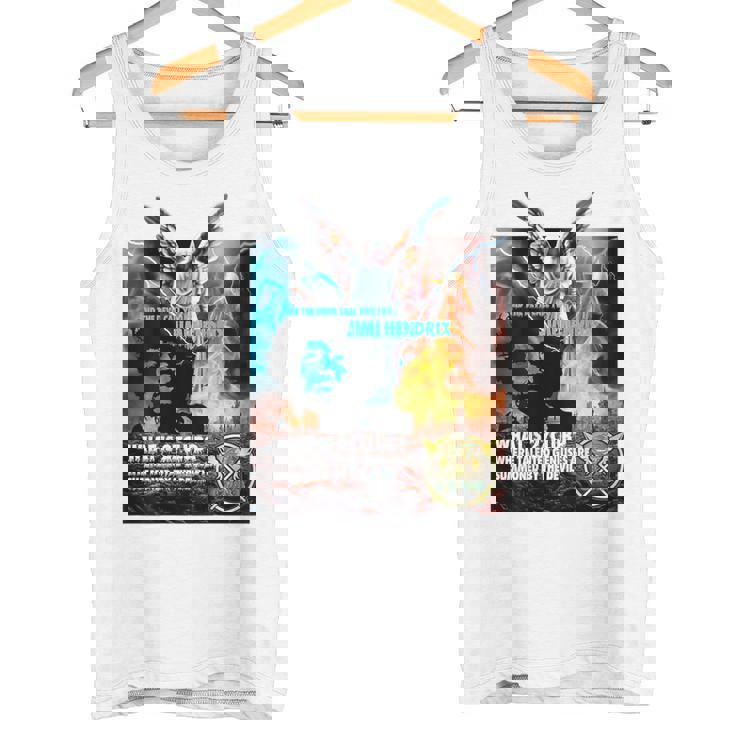 The 27 Club_Jimi Hendrix_001_Back Printed タンクトップ