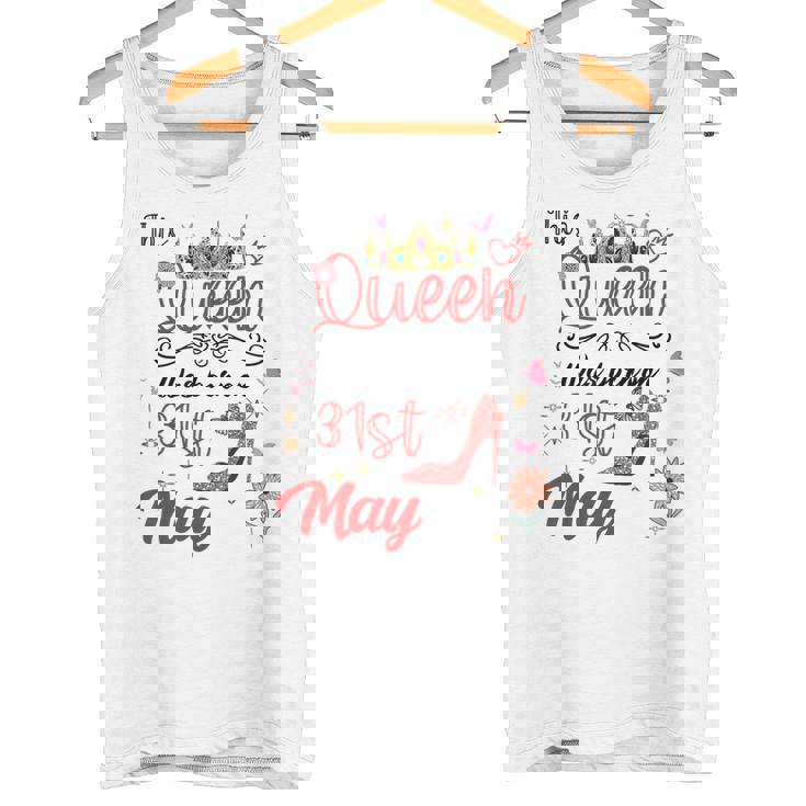 5月31日 誕生日 この女王は5月31日に生まれました タンクトップ