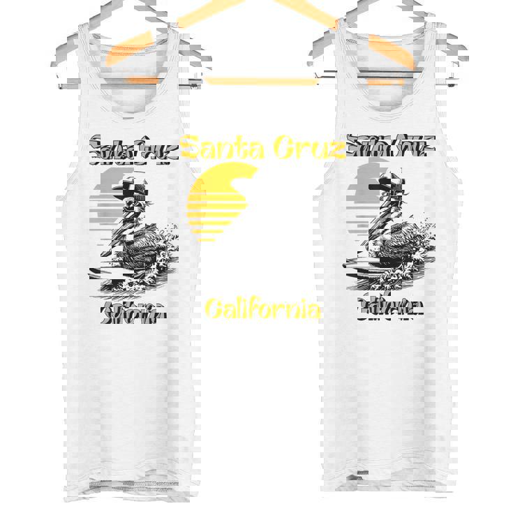 70S 80S Ca レトロ サーフィン ペリカン サンタクルーズ タンクトップ