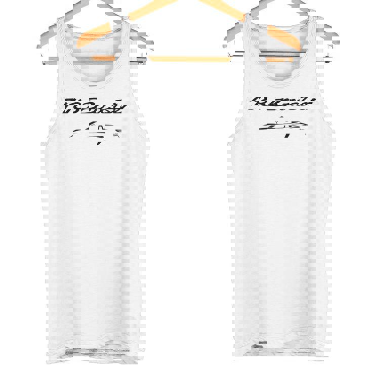 718ボクスタースポーツカー タンクトップ