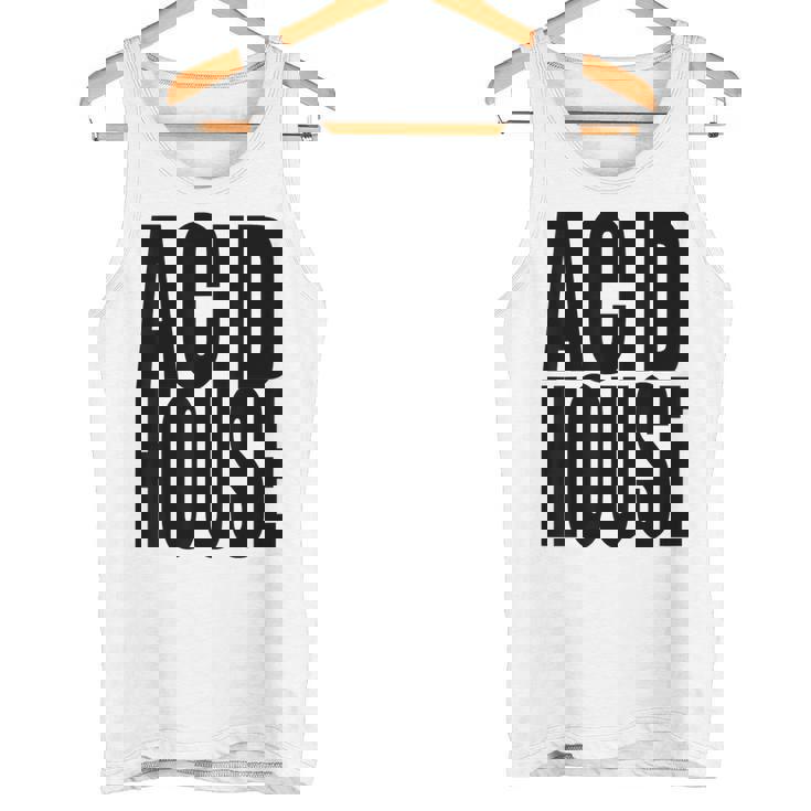 Acid House Music 90年代 Edm Rave Festival Dance Lover タンクトップ