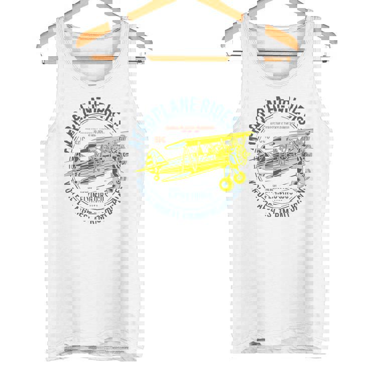 Aeroplane Rides カスタム フライングサーカス 複葉機 タンクトップ