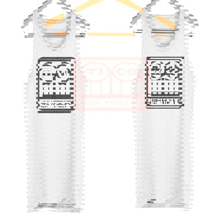 Alegre Tico Records サルサ ミュージックバンド レトロ ビニール ビンテージ タンクトップ