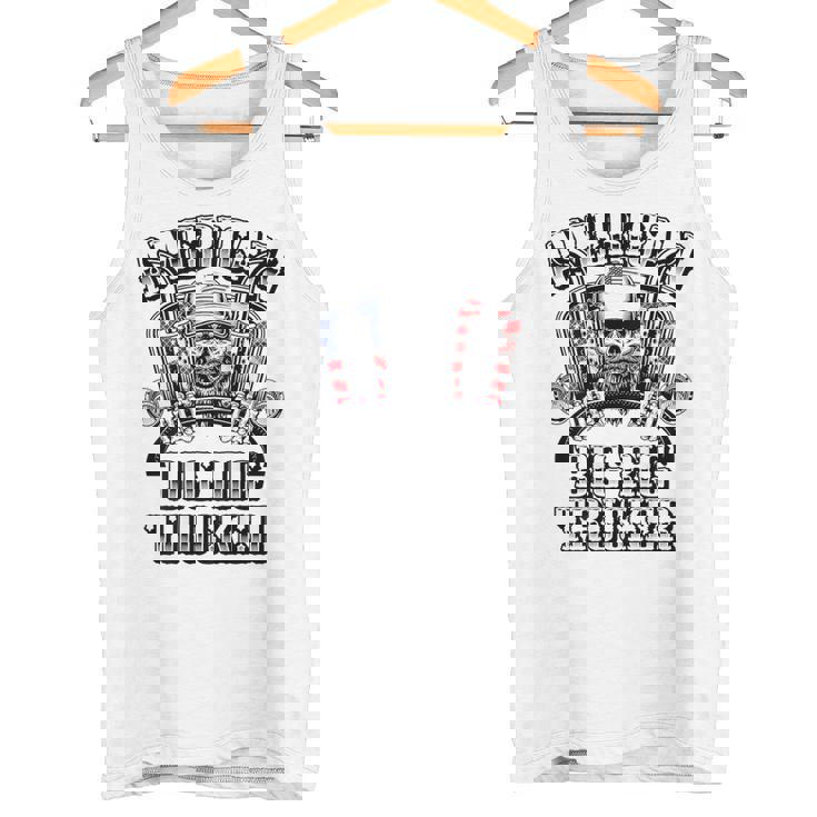 American Big Rig Trucker Heavy Haulage バックプリント タンクトップ