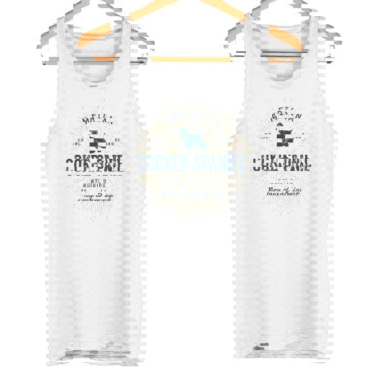 American Cockerpaniel ギフトヴィンテージアメリカン・コッカー・スパニエル タンクトップ