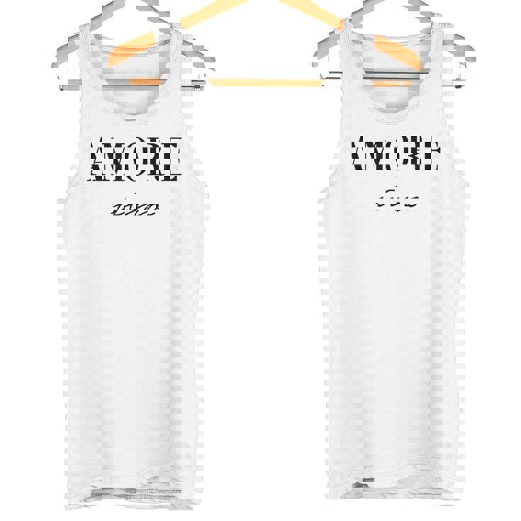Amoreino Italiano -Ino En Italiano Camiseta sin mangas