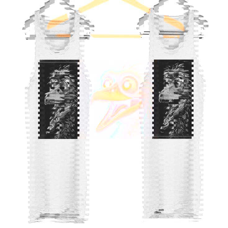 Archaeopteryx シャツ 面白い Dinousar ジュラシックプレデターファン タンクトップ