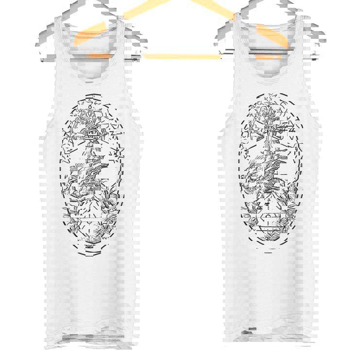 Azoth アゾット Rebis、バジル・バレンタイン、錬金術 Basilalentine タンクトップ