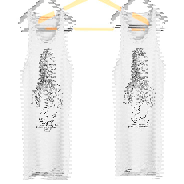 Bach German Composerバッハ、ドイツの作曲家、音楽家、クラシカル タンクトップ