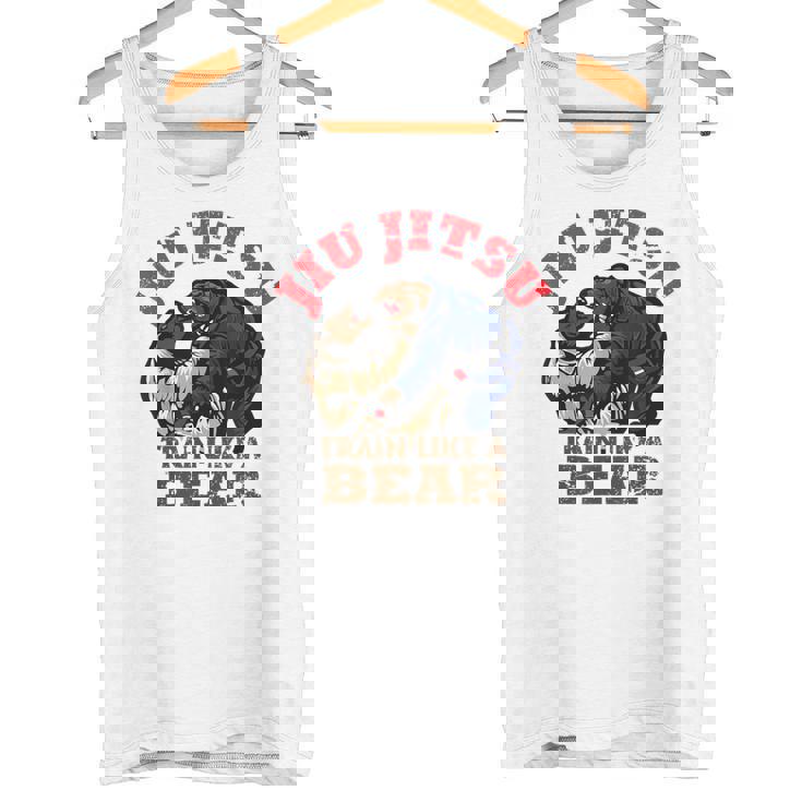 Bjj ブラジリアン柔術 クマのようにトレーニング タンクトップ