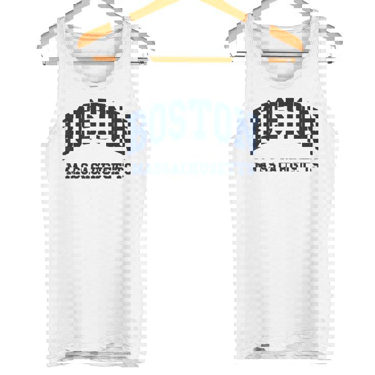 Boston Massachusetts Throwback Classic タンクトップ