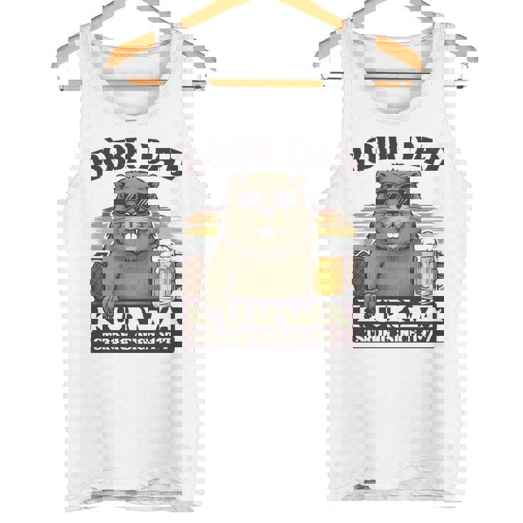 Bòbr Dad Kurwatrongince 1977 Bòbr Kurwa Birthday 長袖tシャツ タンクトップ