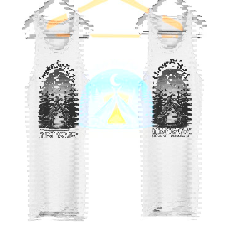 Campingtars タイムアウト リラックス ホリデー キャンプ キャンパー 自然 タンクトップ