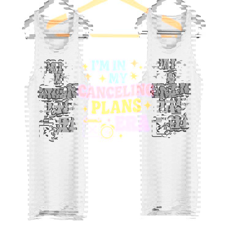 Canceling Plans Era – 面白い内向的反社会的t タンクトップ