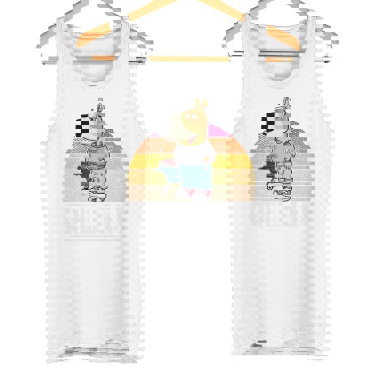 Chill Guy Meme Grill Guy Bratwurst グリル シェフグリル 長袖tシャツ タンクトップ