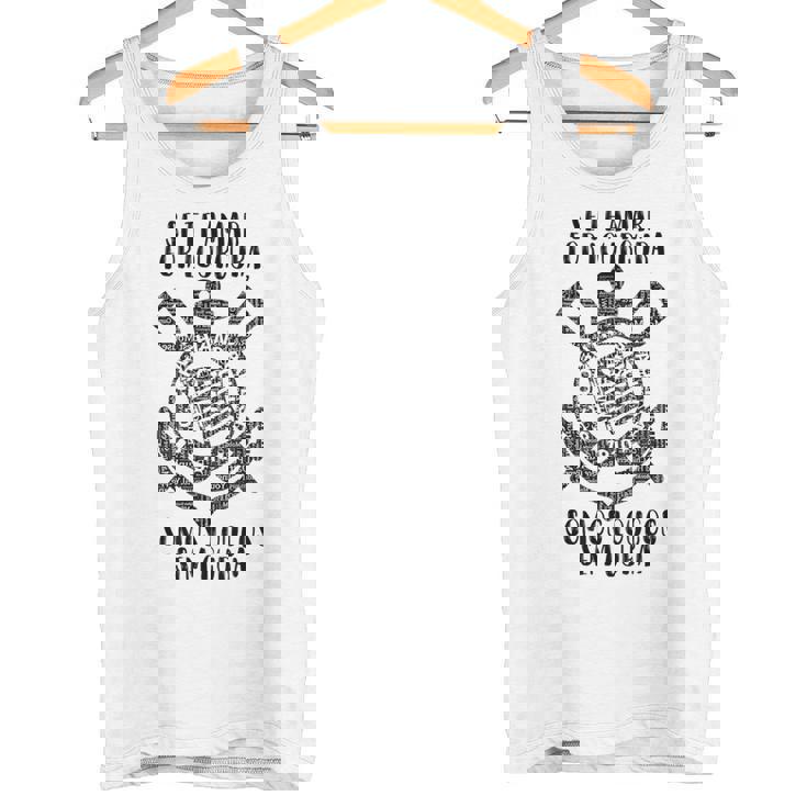 Corinthiansomos Loucos ホワイト タンクトップ