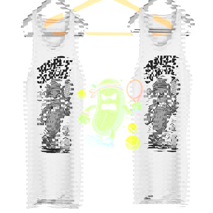 Crushed It You Big Dill Pickle Tennis タンクトップ
