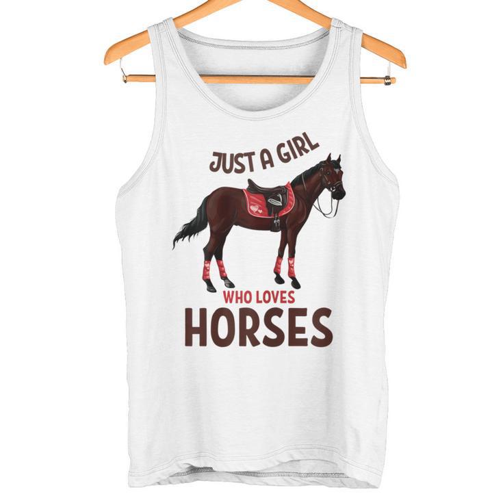 Cuidado Con Los Caballos Juts Una Chica Que Ama A Los Caballos Camiseta sin mangas