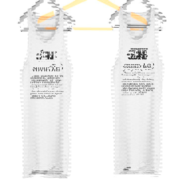 Céline ファーストネームの定義 タンクトップ