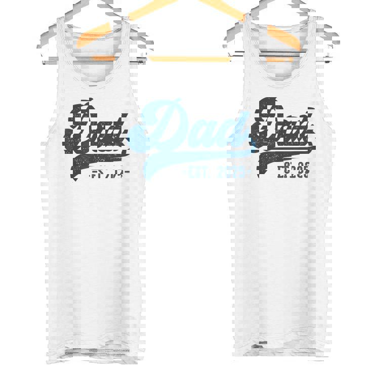 Dad Est 2025 Dad To Be New Dad タンクトップ