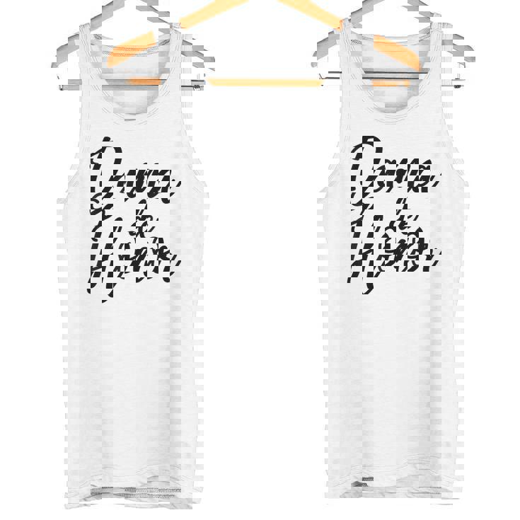 Dama De Honor Española Dama De Honor Despedida Deoltera Camiseta sin mangas