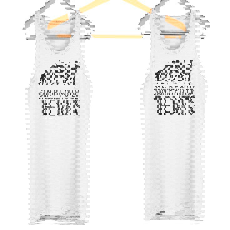 Darts ダーツプレイヤーのための男性ダーツギフト タンクトップ