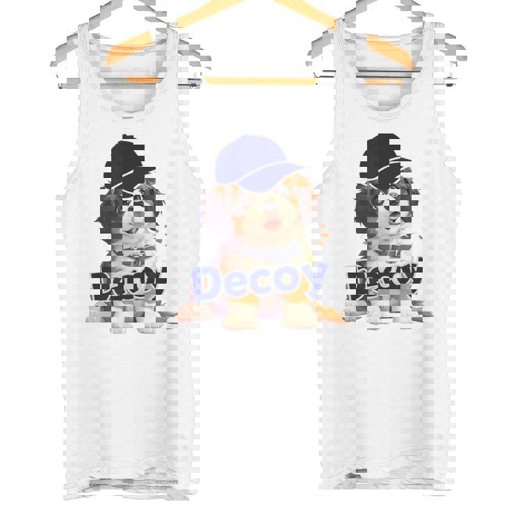 Decoy 愛犬 子犬 デコピン Decoy Kooikerhondje Puppy タンクトップ