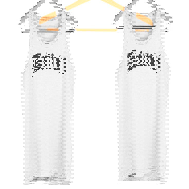 Detroit デトロイト タンクトップ