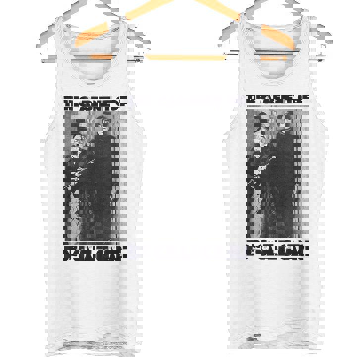 Dr Caligari ハロウィンモンスターポスター ヴィンテージホラー映画 タンクトップ