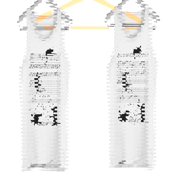 Dut猫猫音ミュージシャンタ タンクトップ