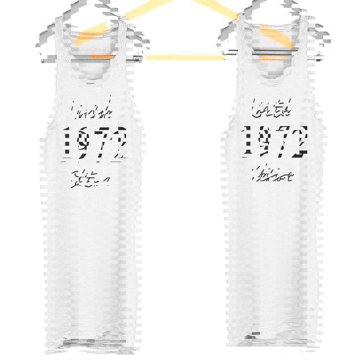 Édition Limitée 1972 Anniversaire 1972 Born 1972Intage Débardeur e