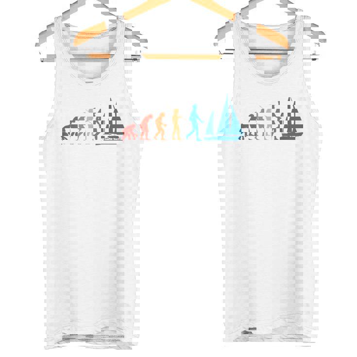 Evolution Graphic ヨット 船長 セーリング 海 ボート ヨット タンクトップ