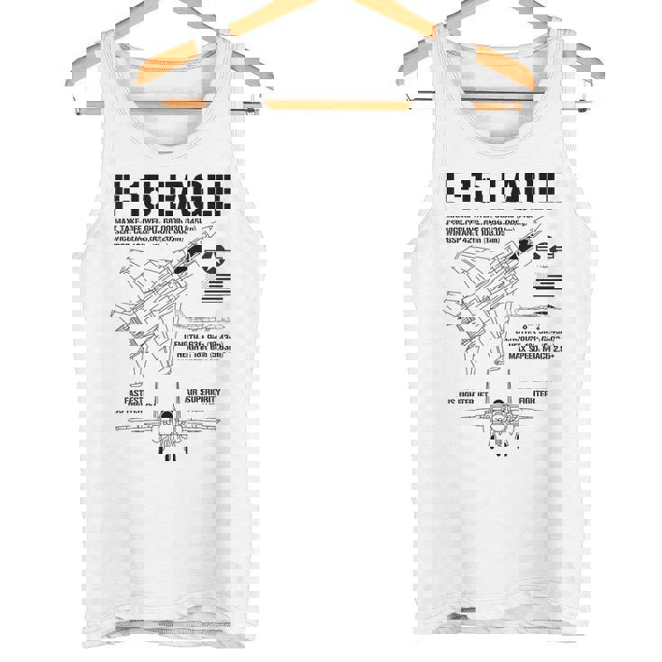 F-15 イーグル戦闘機 ジェット仕様 軍用飛行機 F15 イーグル タンクトップ