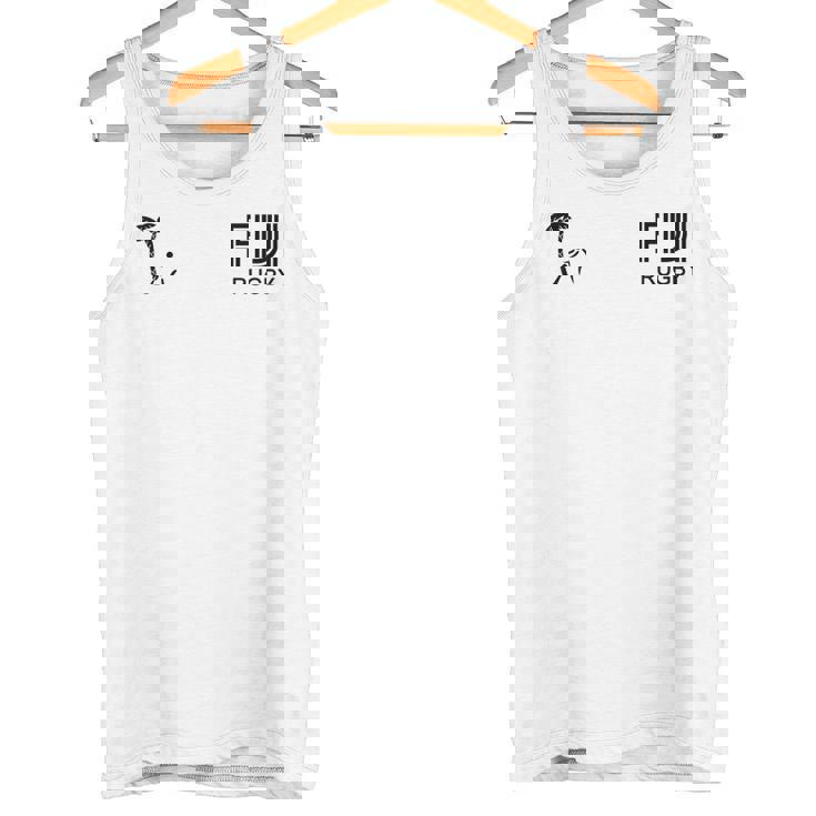 Fiji Rugby T For Rugby Ball Players タンクトップ