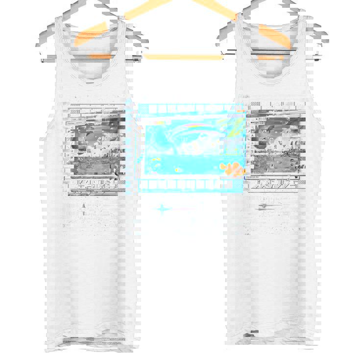 Frutiger エアロファッション バックプリント Frutigeribes タンクトップ