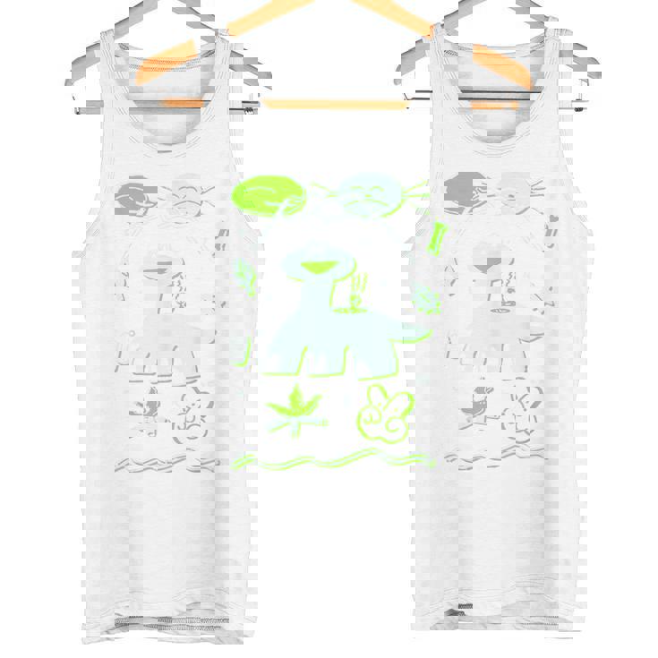 Fuji Rock 25 最後の手段のフジロック Amazon Limited Color Navy タンクトップ