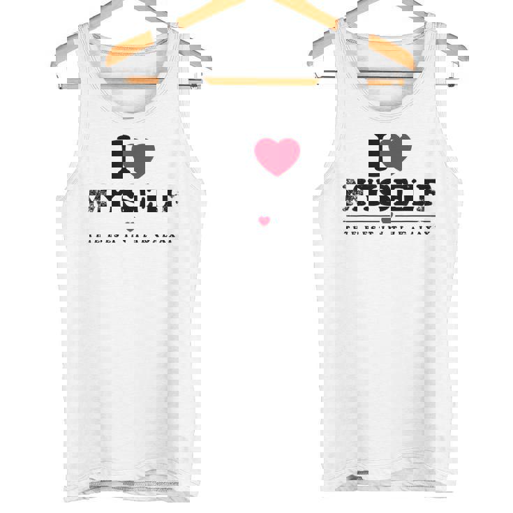 I Love Myself I Heart Myself タンクトップ