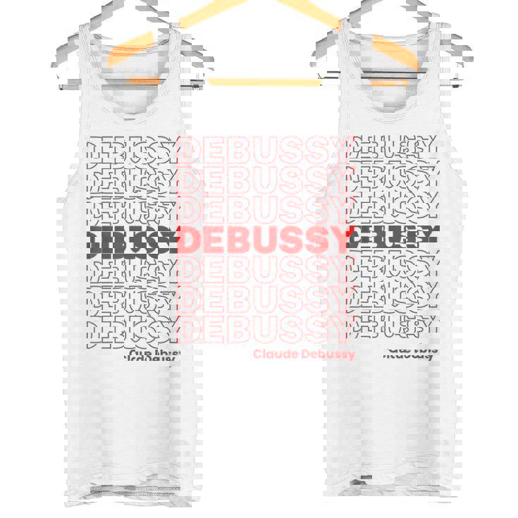クロード ドビュッシー クラシック音楽作曲家 Thank You Meme タンクトップ