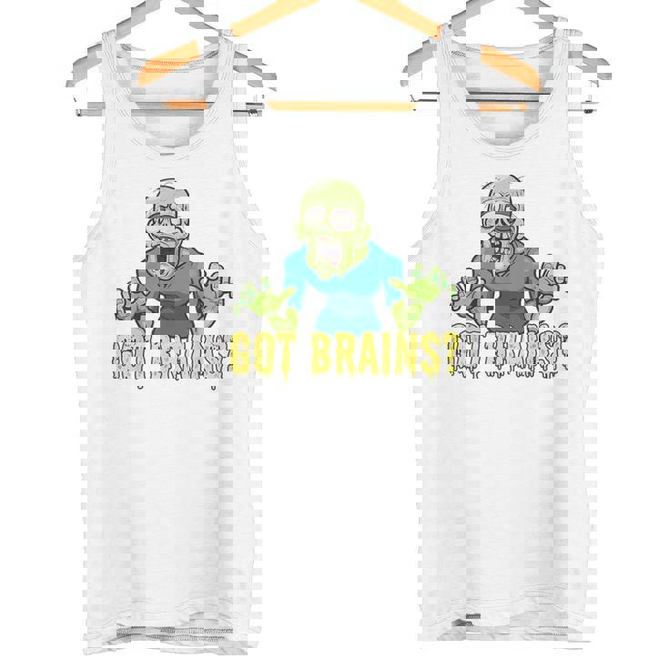 Got Brains Hungry Zombie ハロウィン 漫画 ゾンビ タンクトップ