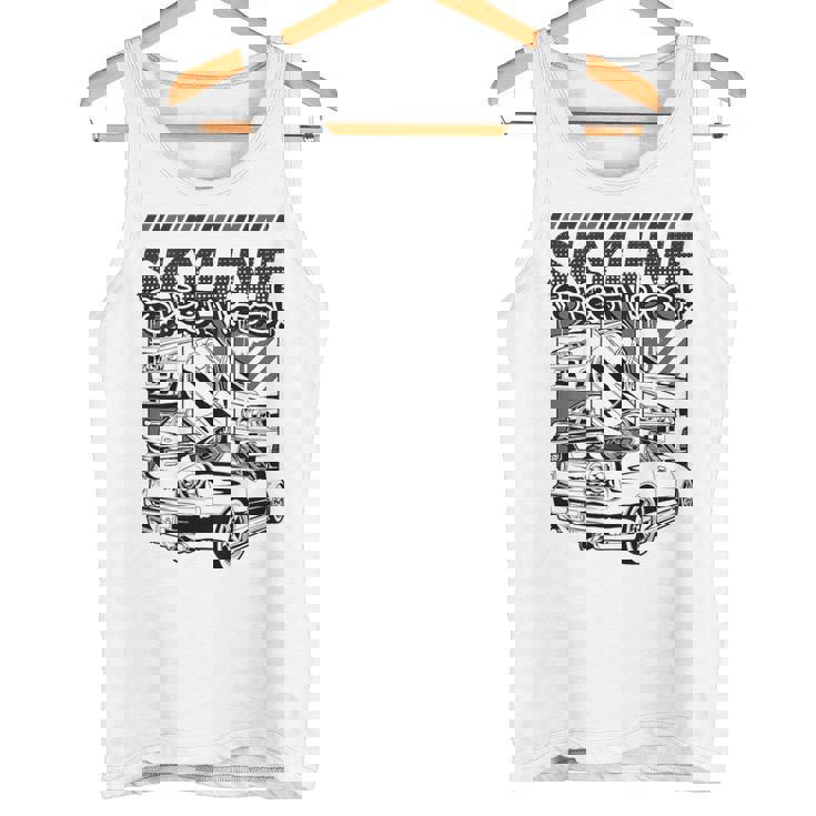 Gt R 34 Jdm ストリートレーシング ドラッグドリフト ヴィンテージ タンクトップ