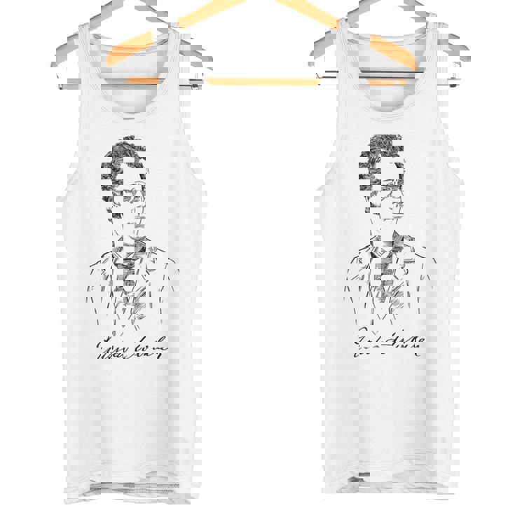 Gustav Mahler グスタフ・マーラー オーストリアの作曲家、指揮者。 音楽 タンクトップ