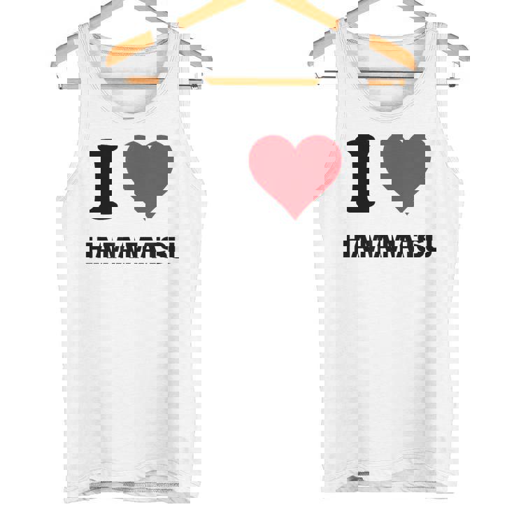 I Heart 浜松 Japan Love 日本土産 タンクトップ