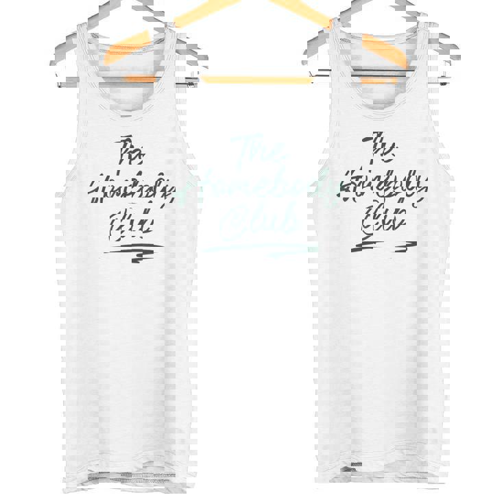 The Homebody Club 面白い 内向的 ホームライフ ママ レトロ タンクトップ