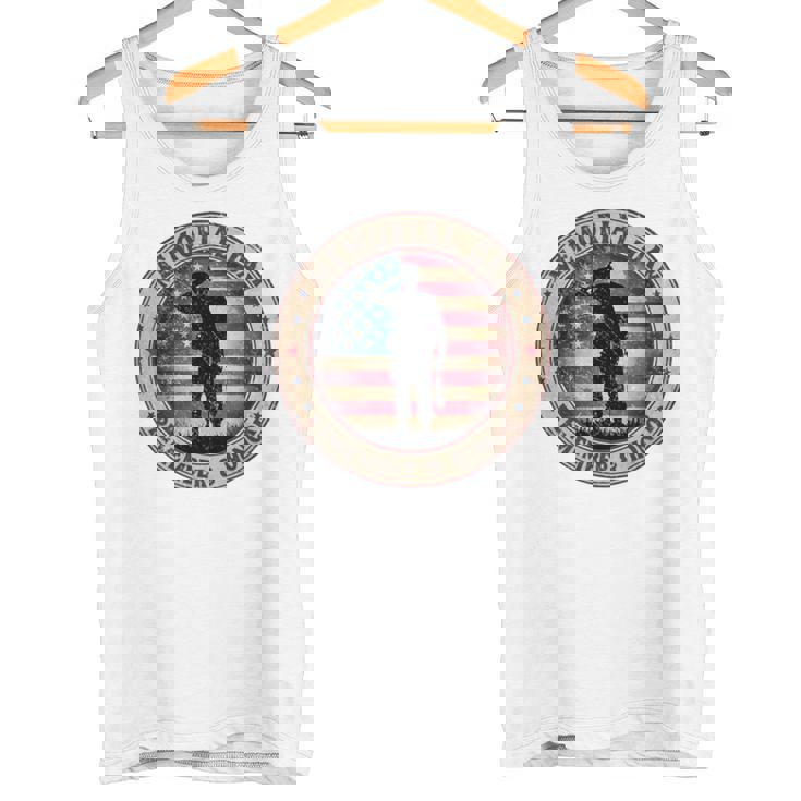 Honor Remember Memorial Day ヴィンテージポピーフラワー 愛国的 長袖tシャツ タンクトップ