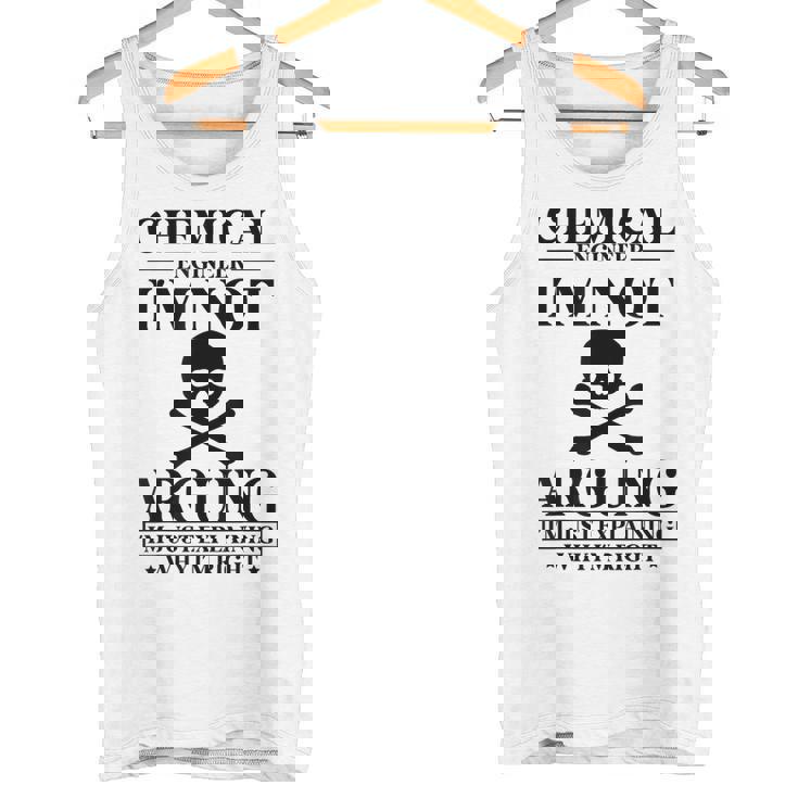 Ingeniero Químico Ingeniería En Ciencias Camiseta sin mangas