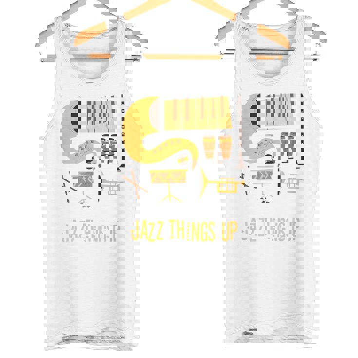 Jazz Things Up ヴィンテージジャズミュージック タンクトップ