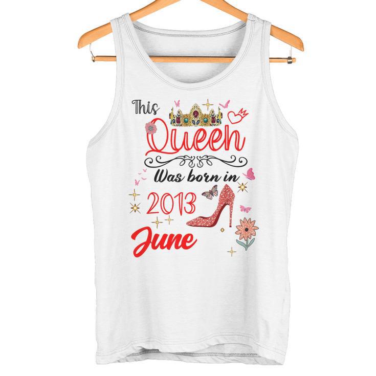 Junio 2013 Cumpleaños Esta Reina Nació En Junio 2013 Camiseta sin mangas